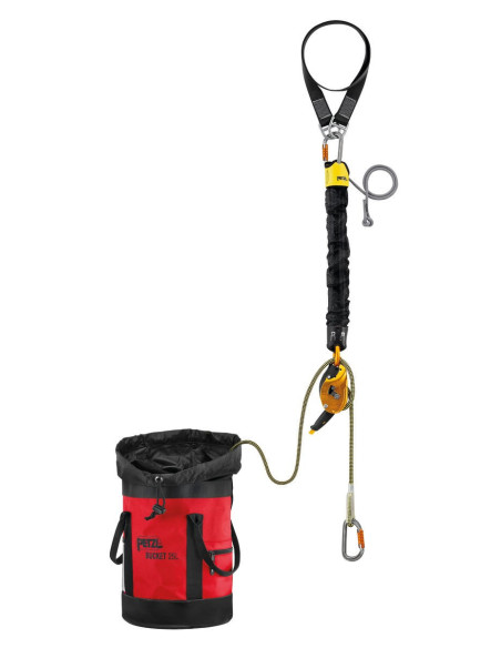 JAG RESCUE KIT kit évacuation et mouflage PETZL Longueur 30 m