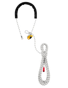 Ligne de vie temporaire horizontale en corde pour 2 utilisateurs - GRILLON - PETZL® 2