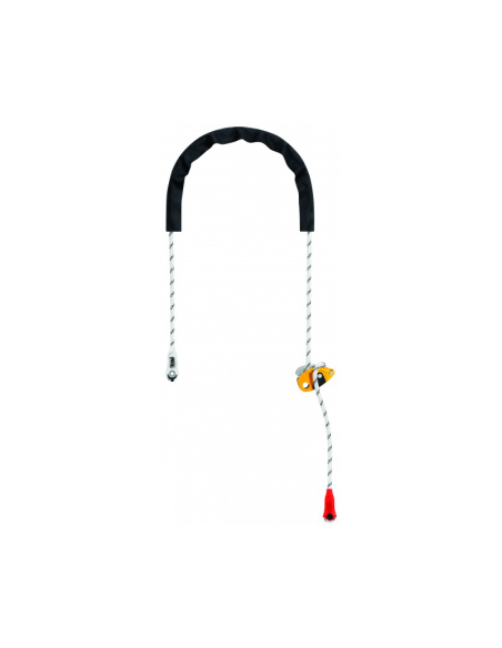 Ligne de vie temporaire horizontale en corde pour 2 utilisateurs - GRILLON - PETZL®