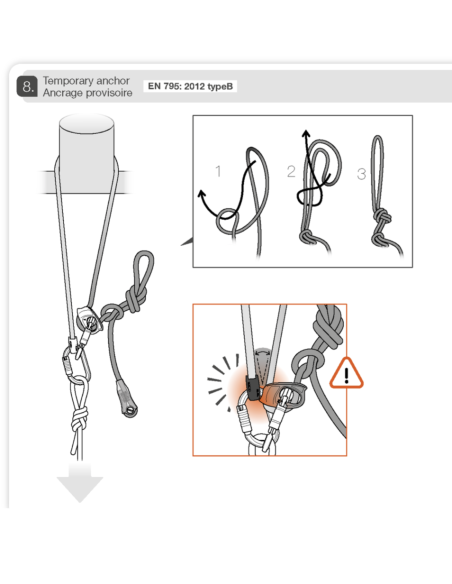 Longe de progression réglable simple - PROGRESS ADJUST-I - PETZL®