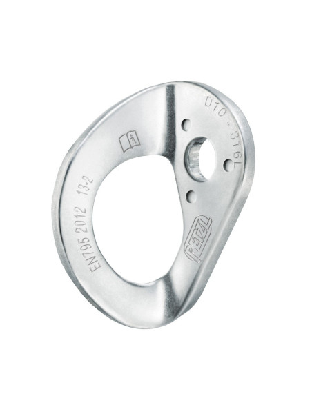 Plaquette d'amarrage en acier inoxydable (pack de 20) - COEUR STAINLESS - PETZL®