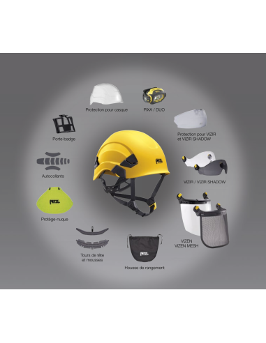 Casque ventilé - STRATO VENT HI-VIZ - PETZL®