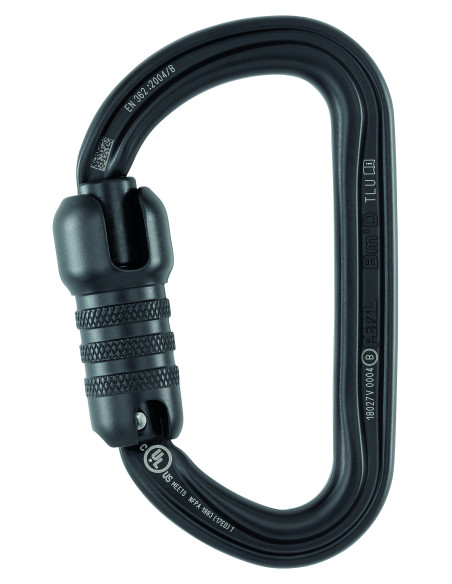 Mousqueton alu en D triple action - BM'D - PETZL®