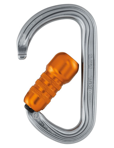Mousqueton alu en D triple action - BM'D - PETZL®