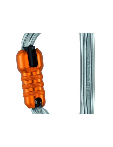 Mousqueton alu en D triple action - BM'D - PETZL®