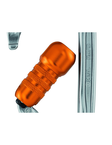 Mousqueton alu en D triple action - BM'D - PETZL®