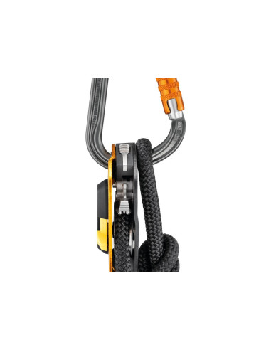 Mousqueton alu en poire triple action - WILLIAM TRIACT - PETZL®