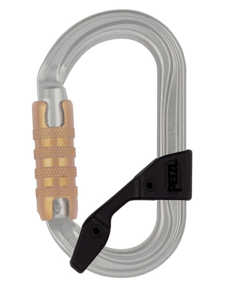 Petzl OK TRIACT-LOCK – mousqueton ovale triple action | equipeur.fr