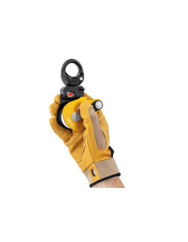 Poulie simple RàB à flasque ouvrante avec émerillon - SPIN L1 - PETZL®