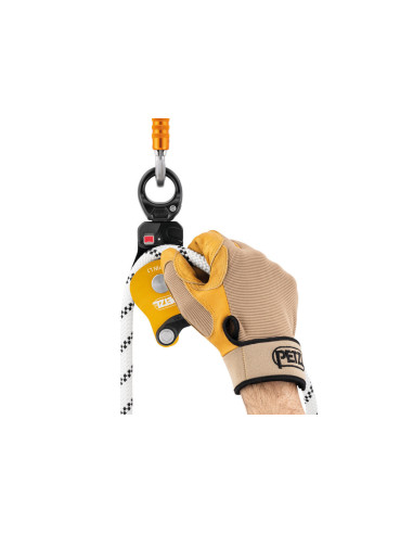 Poulie simple RàB à flasque ouvrante avec émerillon - SPIN L1 - PETZL®