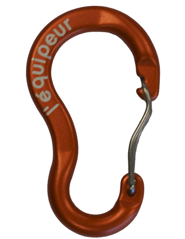 Mousqueton alu porte matériel sans verrouillage doigt fil - SKIF - L'ÉQUIPEUR® by CLIMBING TECHNOLOGY®