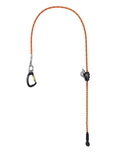 Longe armée de maintien au travail réglable avec 1 mousqueton triple action (TWISTER) - STILÉO - COURANT®