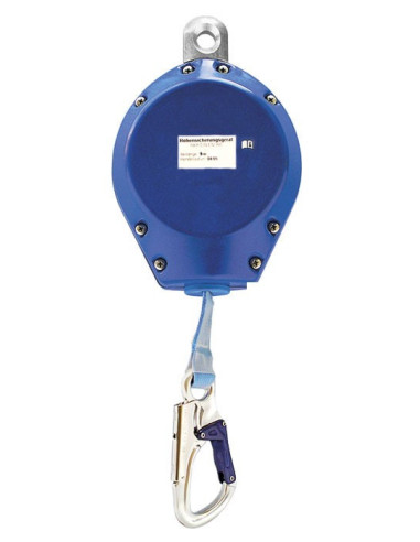 Antichute à rappel automatique à sangle, carter synth, snaphook alu, utilis. verticale, facteur 2 & hori - 41-HWPB - IKAR®