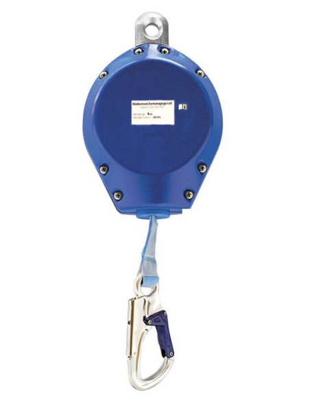 Antichute à rappel automatique à sangle, carter synth, snaphook alu, utilis. verticale, facteur 2 & hori - 41-HWPB - IKAR®