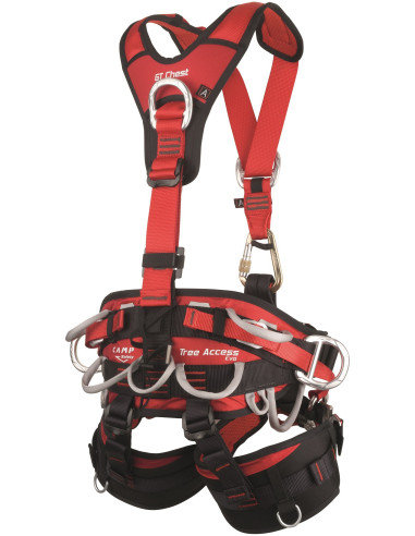 Harnais cuissard d’élagage + pontet de suspension - TREE ACCESS EVO - CAMP®