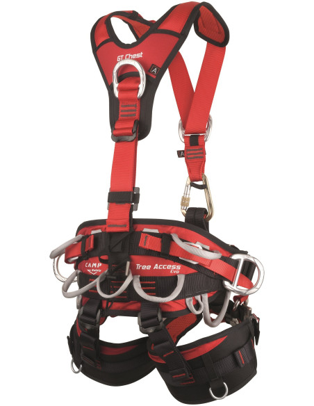 Harnais cuissard d’élagage + pontet de suspension - TREE ACCESS EVO - CAMP®