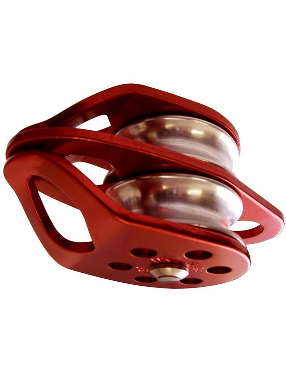 Poulie Double &agrave; flasques mobile avec 2 points d'ancrage &oslash;13mm Max - EIGER - ISC WALES&reg;