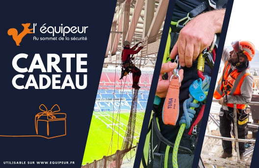 
			                        			Carte-cadeau Equipeur