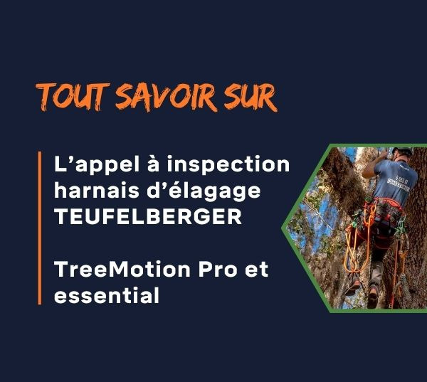 Appel à inspection harnais TEUFELBERGER - Novembre 2024